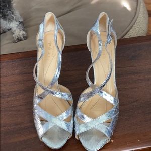 Kate Spade silver heels